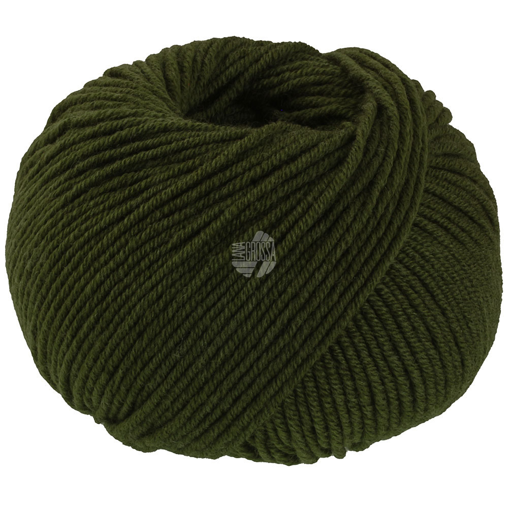 Lana Grossa Merino Soft 016 Moosgrün 50g