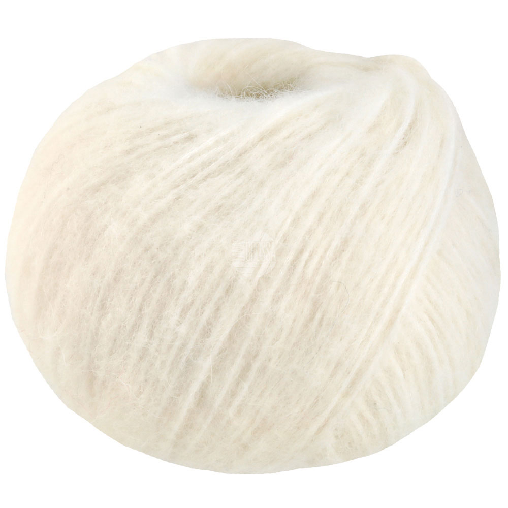 Lana Grossa Alpaca Air II 001 Rohweiß 50g