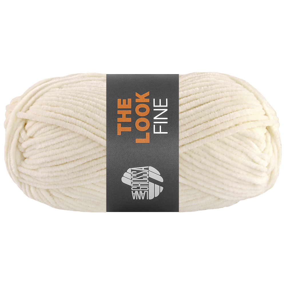 Lana Grossa The Look Fine 102 Creme 50g