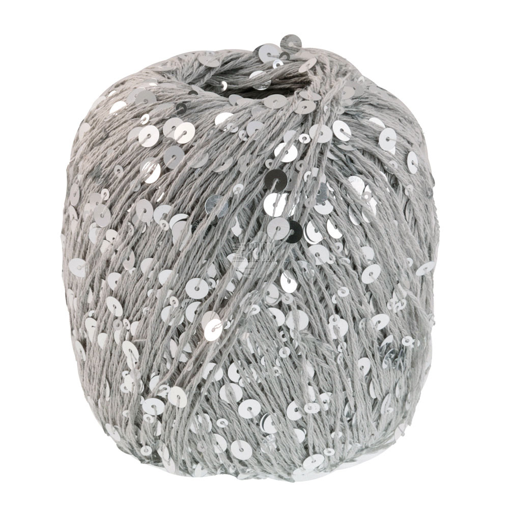 Lana Grossa Cosmo 002 Hellgrau 100g