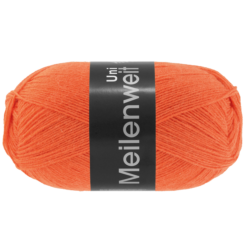 Lana Grossa Meilenweit 100 1396 Kürbisrot