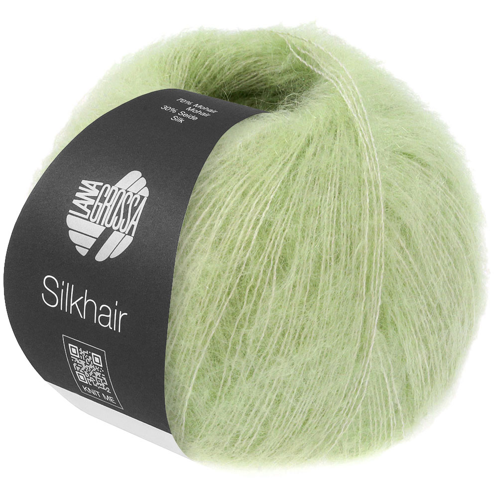 Lana Grossa Silkhair 211 Blassgrün 25g
