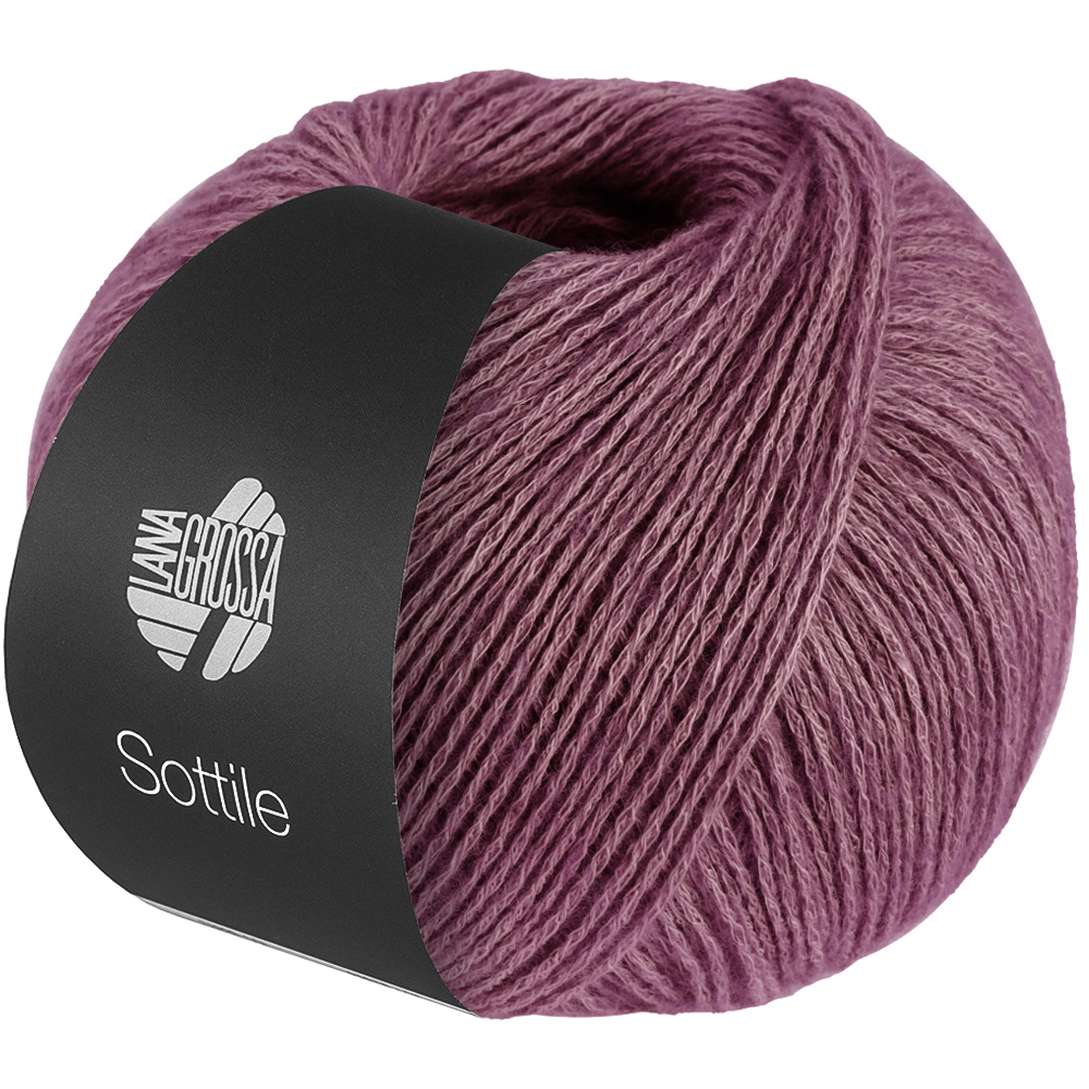 Lana Grossa Sottile 019 Brombeerrosa 50g