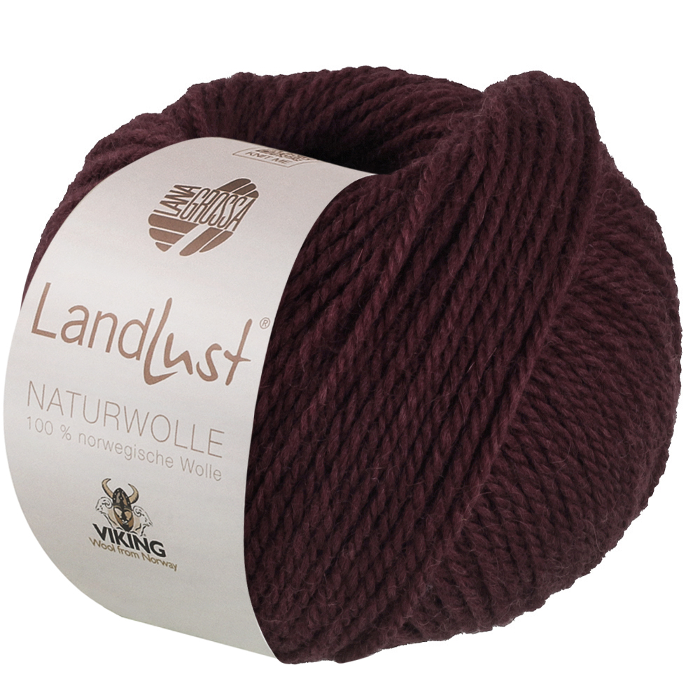Lana Grossa Landlust Naturwolle 020 Burgund