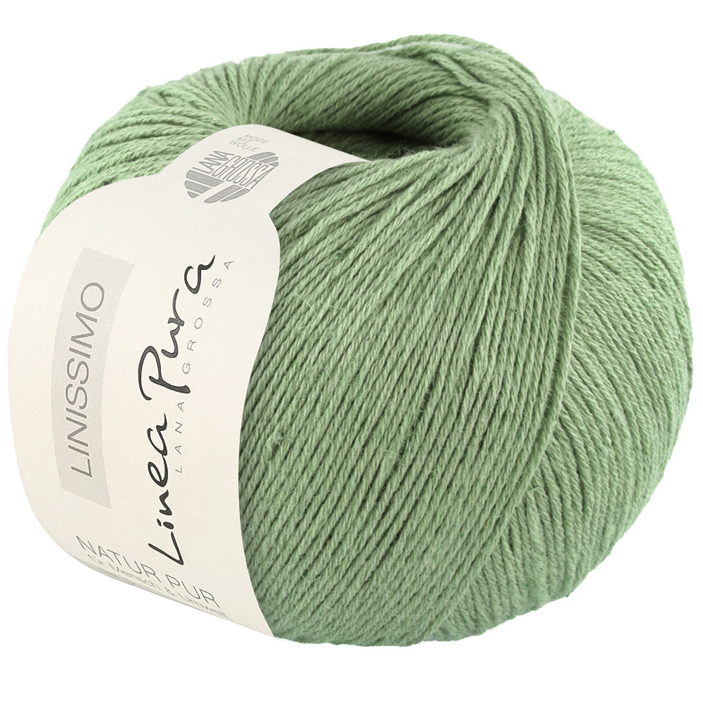 Lana Grossa Linissimo 020 Mintgrün 50g