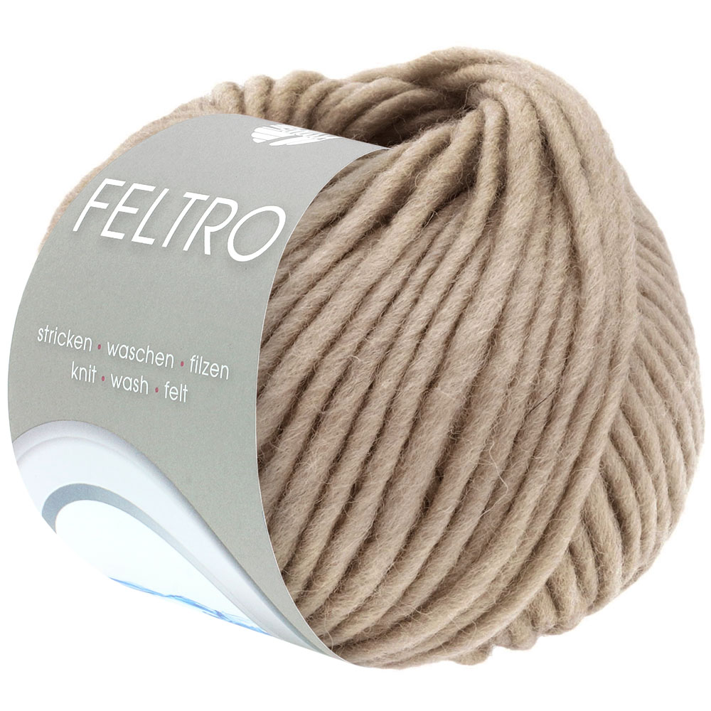 Lana Grossa Feltro 122 Sandbeige 50g