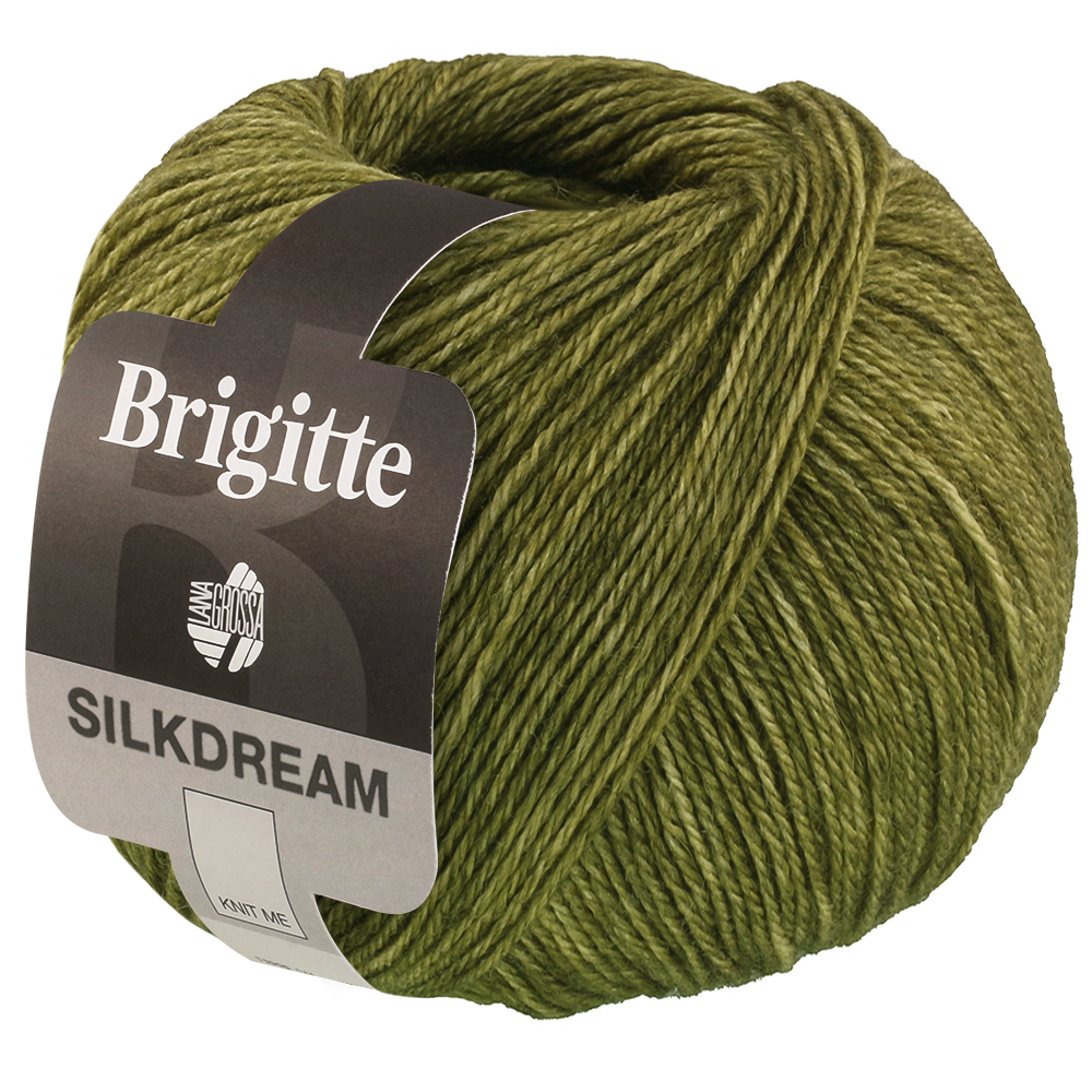 Lana Grossa Brigitte Silkdream 007 Oliv 50g