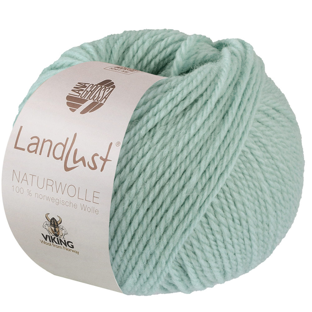 Lana Grossa Landlust Naturwolle 007 Mintblau