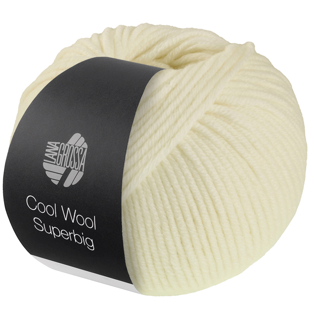 Lana Grossa Cool Wool Superbig 035 Eierschale 50g