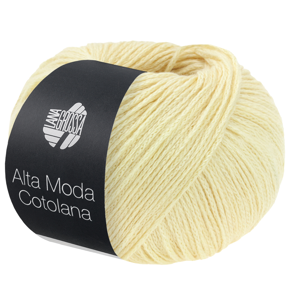 Lana Grossa Alta Moda Cotolana 068 Zartgelb 50g