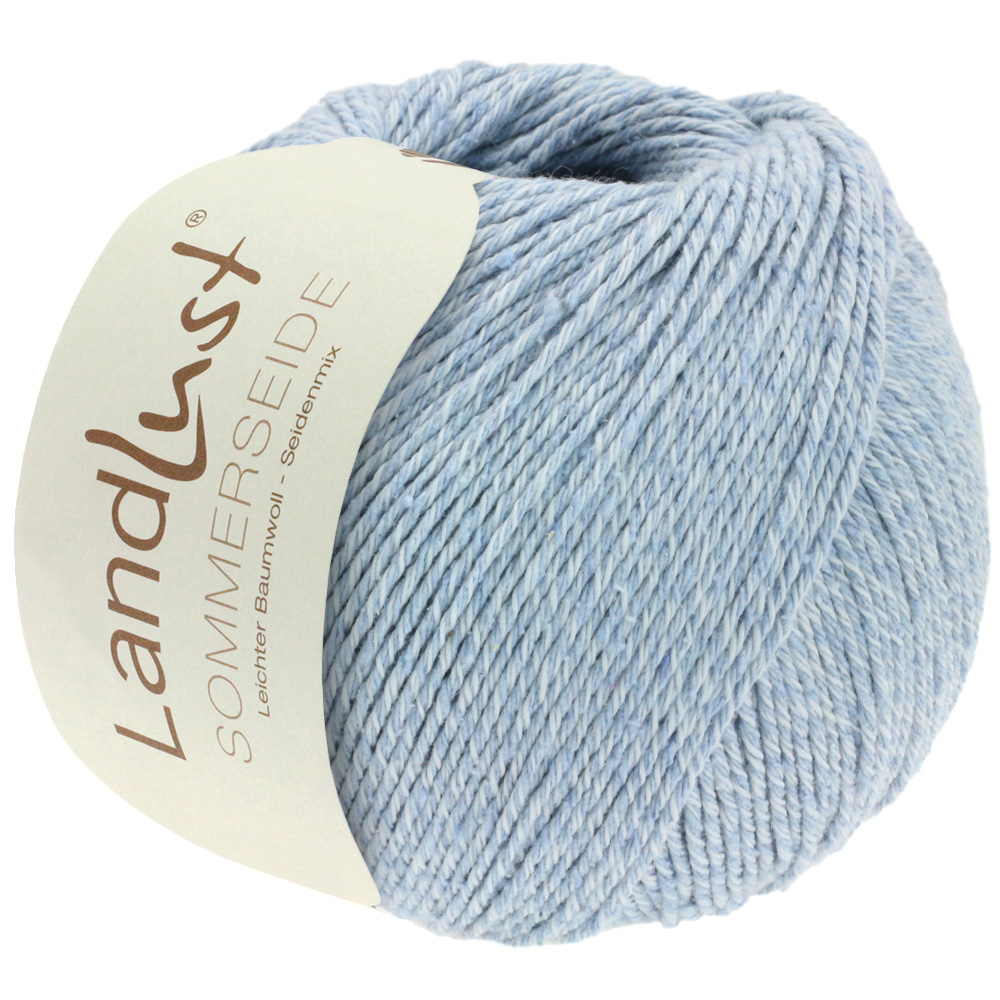 Lana Grossa Landlust Sommerseide 027 Hellblau 50g