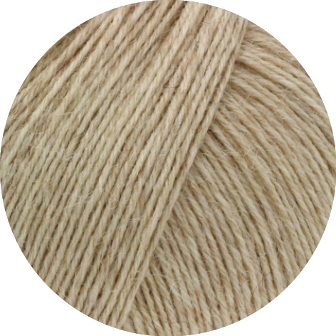 Lana Grossa Meilenweit 100 Alpaka 2007 Beige 100g