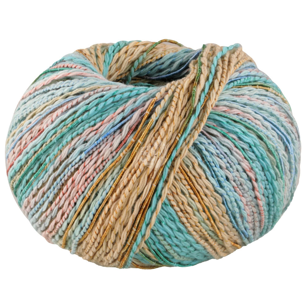 Lana Grossa Torto 003 Gelbbeige/Mint/Rosé/Türkis/Grün/Goldgelb/Lachs/Jeans 50g