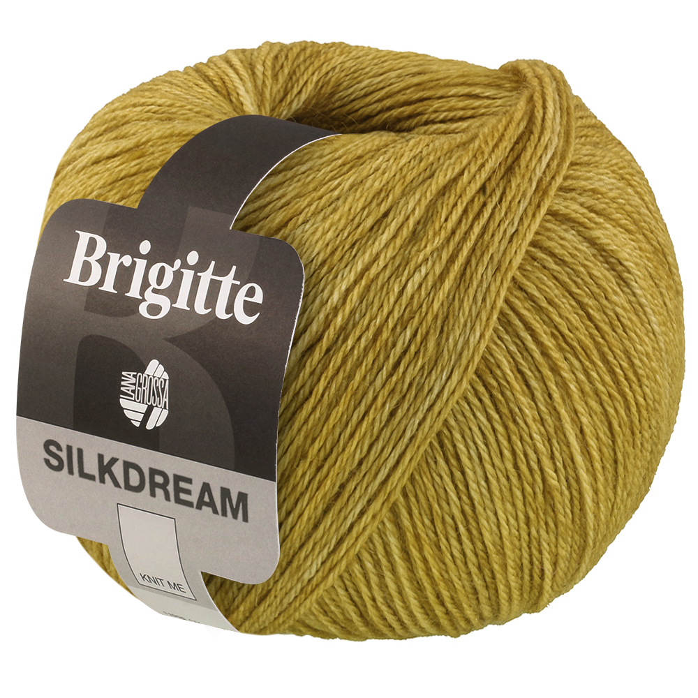 Lana Grossa Brigitte Silkdream 008 Senfgelb 50g