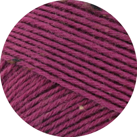 Lana Grossa Meilenweit 6-fach 150 Tweed 9252 Fuchsia 150g