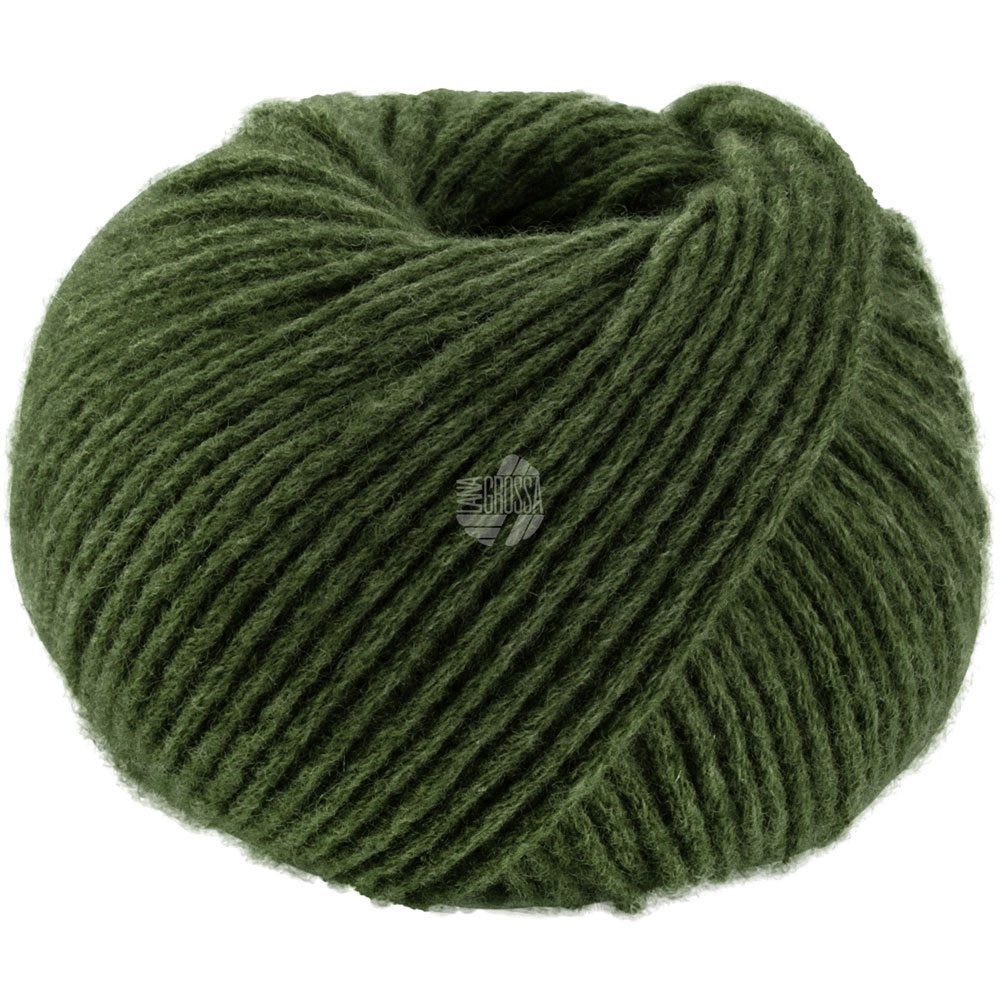 Lana Grossa Cashmere Kiss 128 Moosgrün