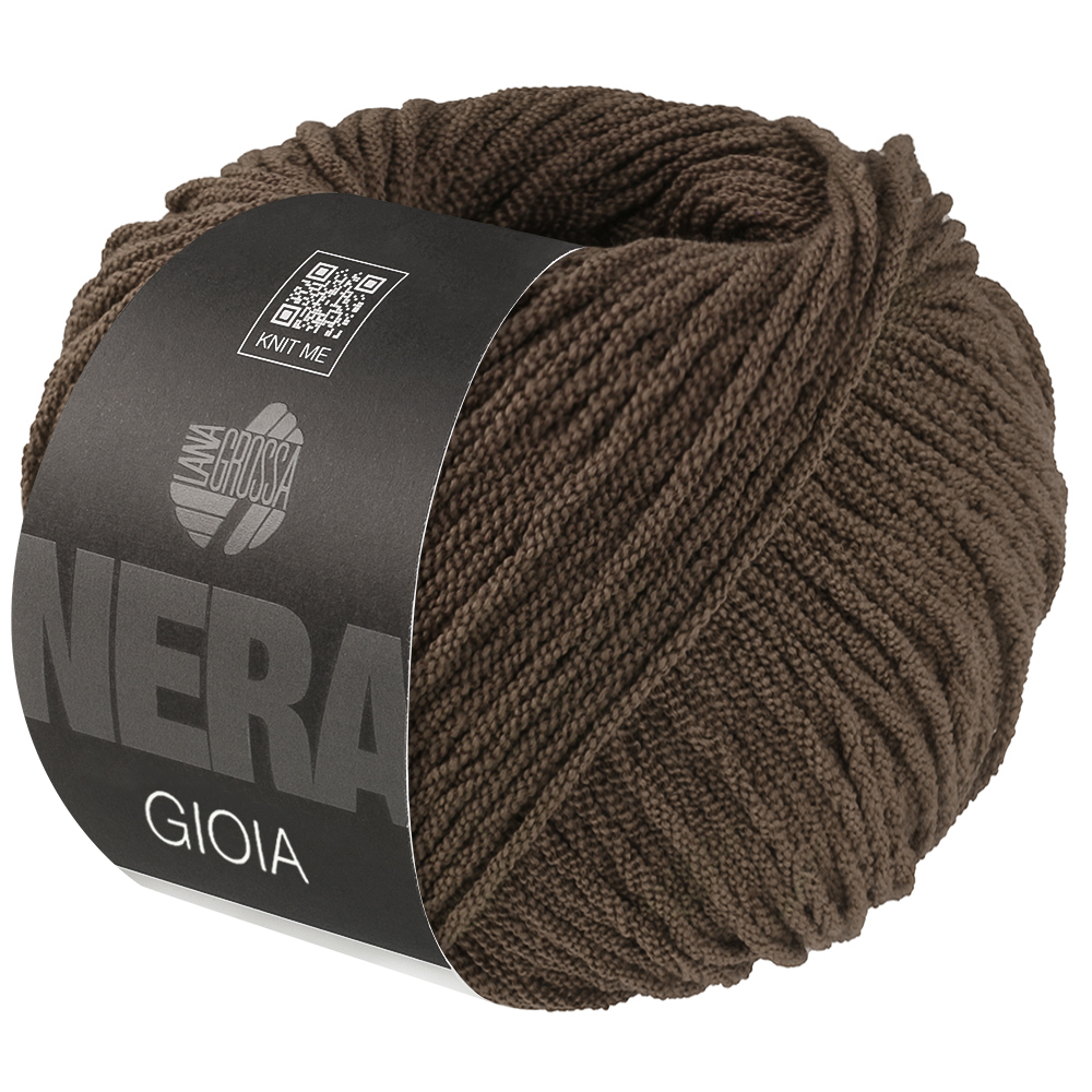 Lana Grossa Gioia 017 Dunkelbraun 50g