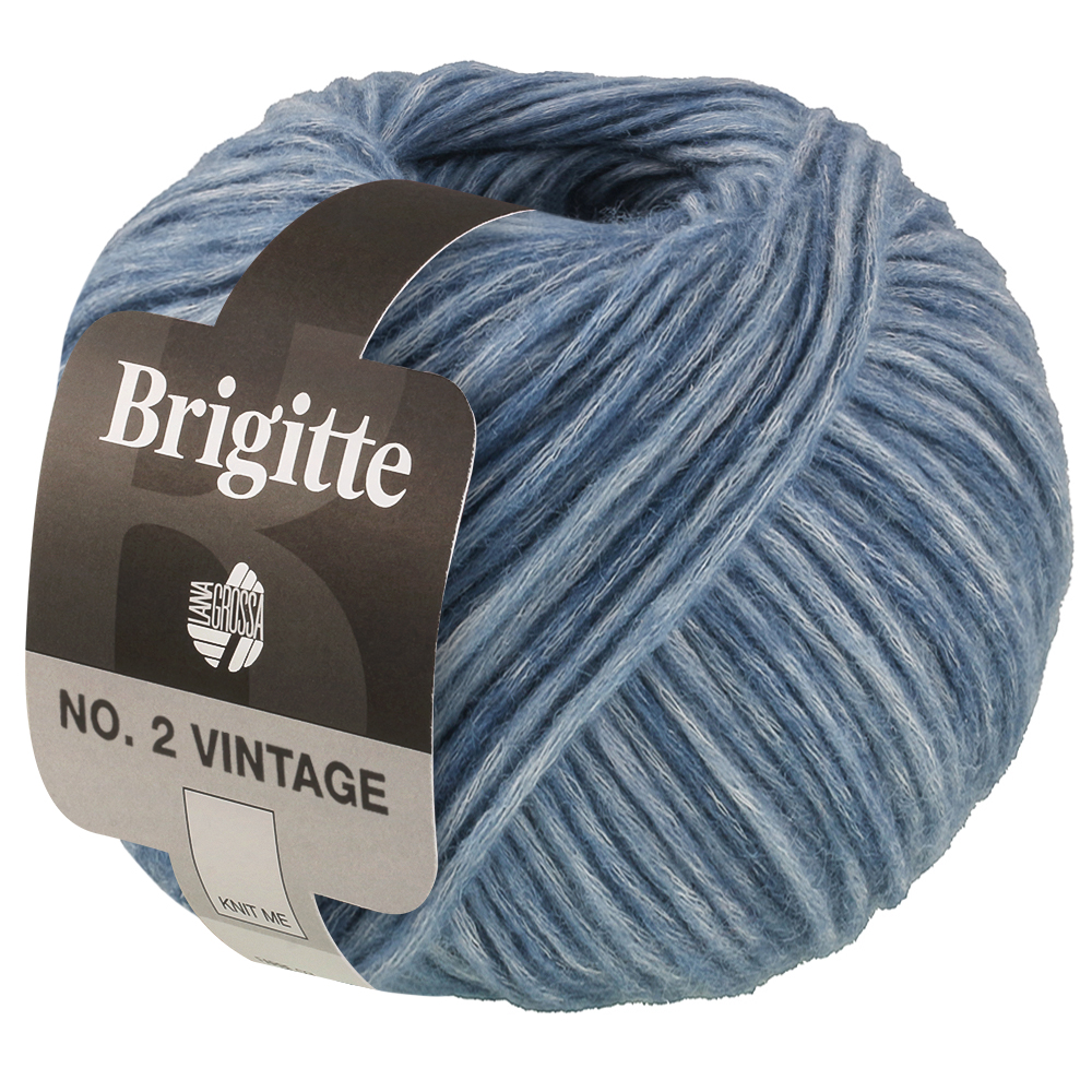 Lana Grossa Brigitte No.2 Vintage 206 Jeans meliert 50g