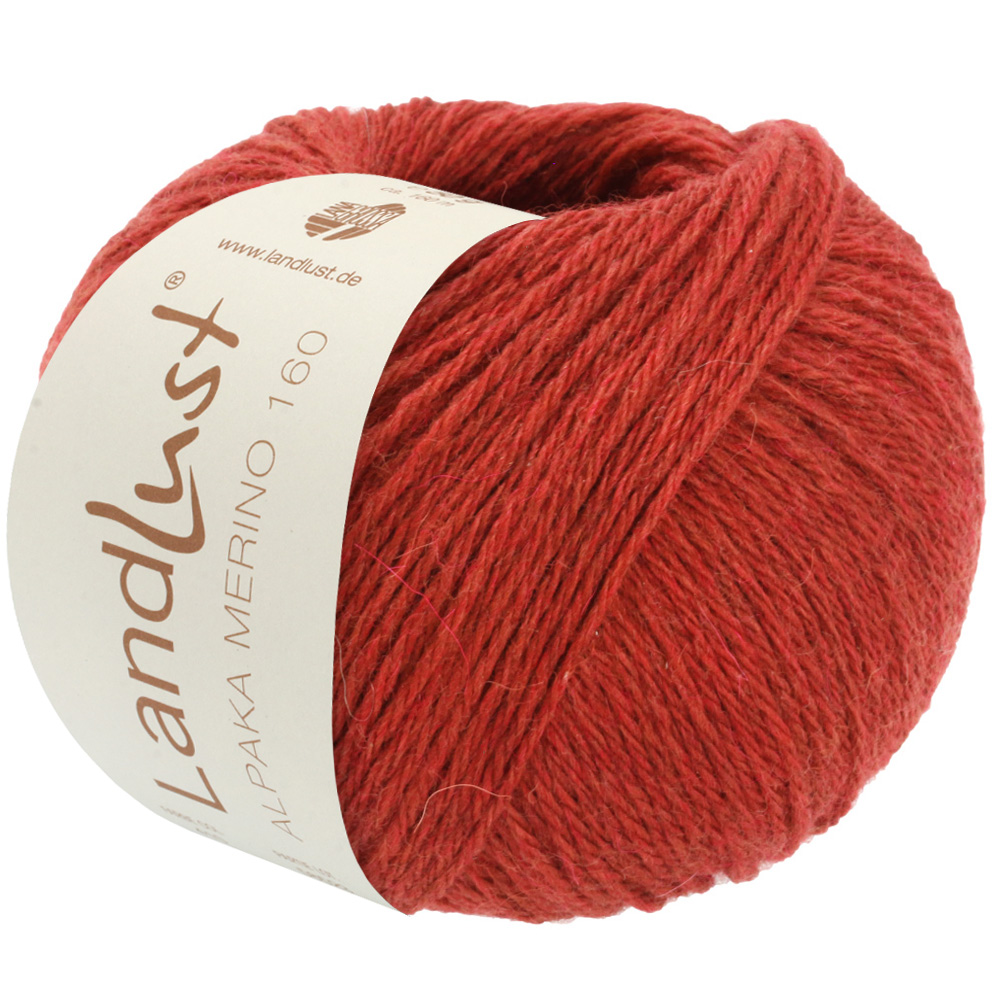 Lana Grossa Landlust Alpaka Merino 160 442 Rost 50g