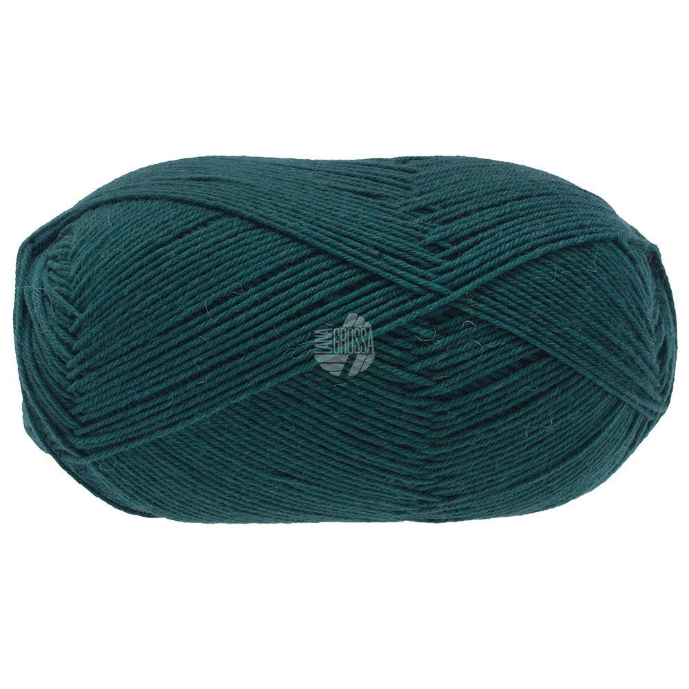 Lana Grossa Meilenweit 100 Merino Extrafein Uni 2467 Tiefseegrün