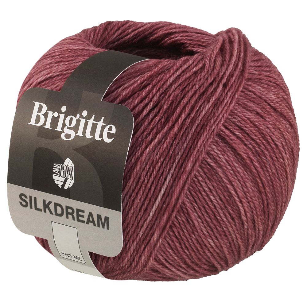 Lana Grossa Brigitte Silkdream 009 Bordeaux 50g
