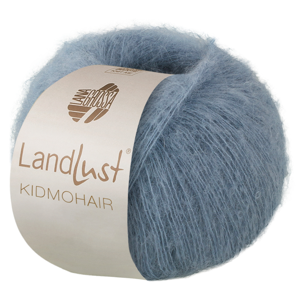 Lana Grossa Landlust Kidmohair 008 Graublau 25g