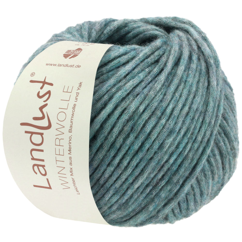 Lana Grossa Landlust Winterwolle 013 Petrol meliert 50g