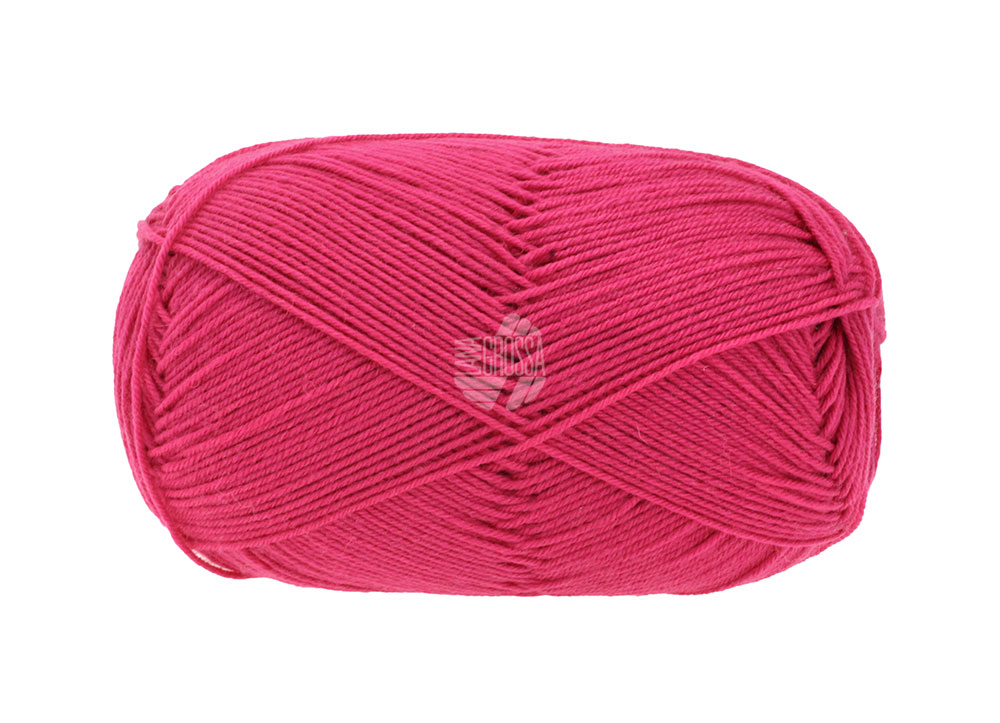 Lana Grossa Meilenweit 100 Merino Extrafein Uni 2423 Pink