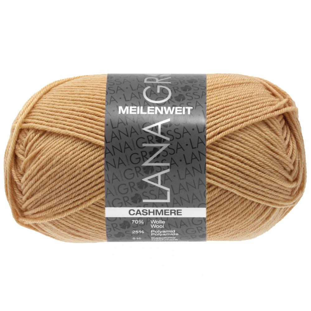 Lana Grossa Meilenweit 50 Cashmere 048 Aprikose 50g