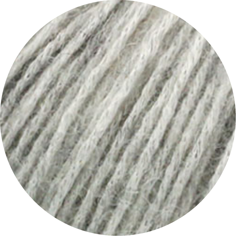 Lana Grossa Ecopuno 014 Hellgrau 50g