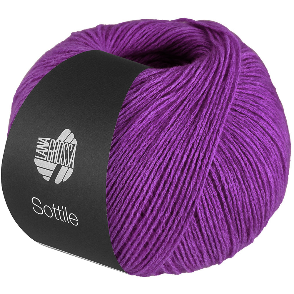 Lana Grossa Sottile 020 Fuchsienlila 50g