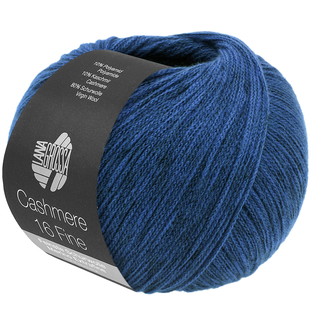 Lana Grossa Cashmere 16 Fine 065 Tintenblau