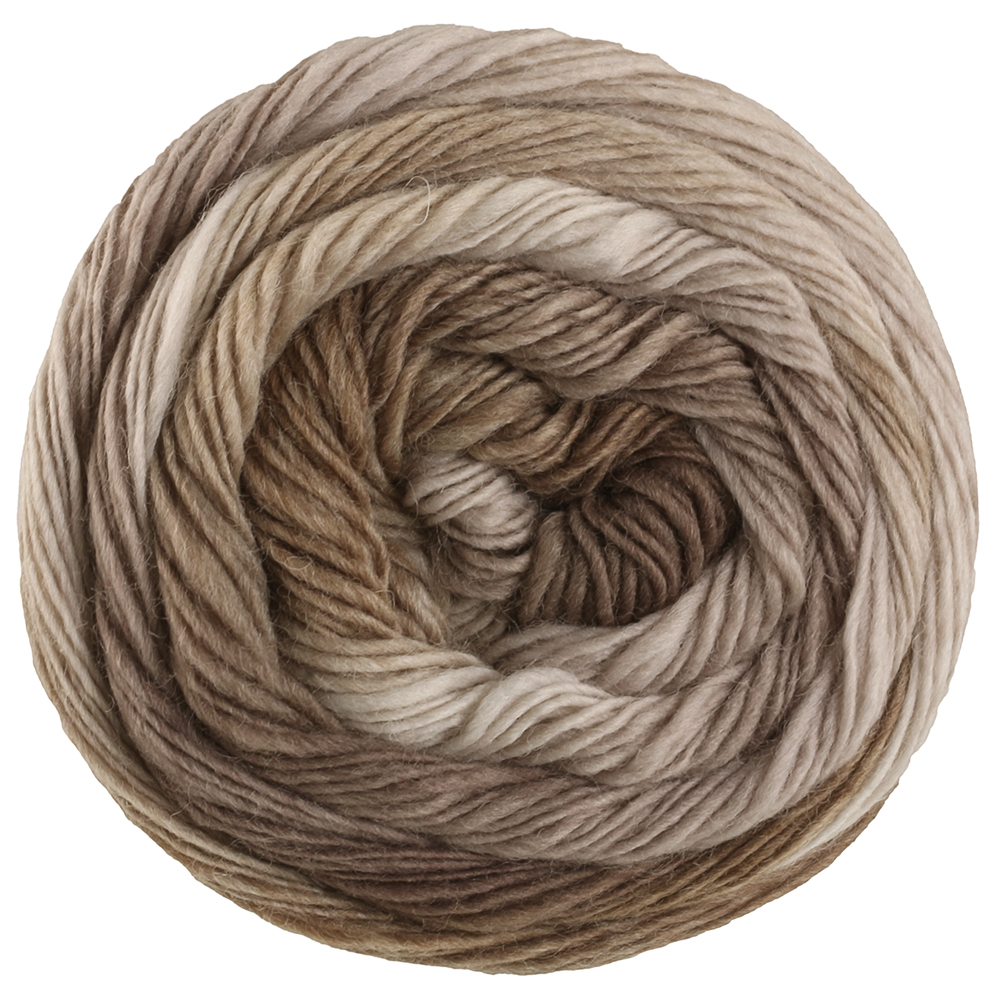 Lana Grossa Meilenweit 100 Color Mix Soft 8066 Khakibraun/-beige/Taupe/Graubraun