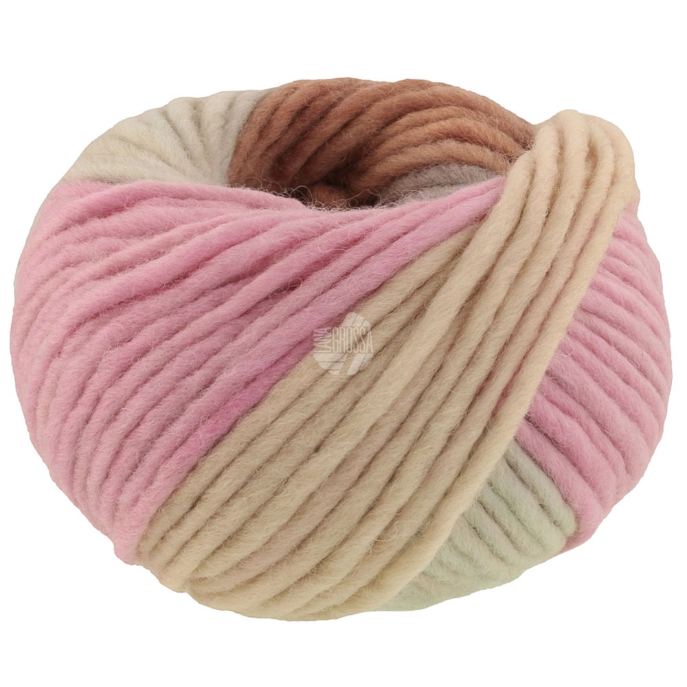 Lana Grossa Feltro Arco 447 Grau/Hellbeige/Rosa/Graubeige/Nougat 50g