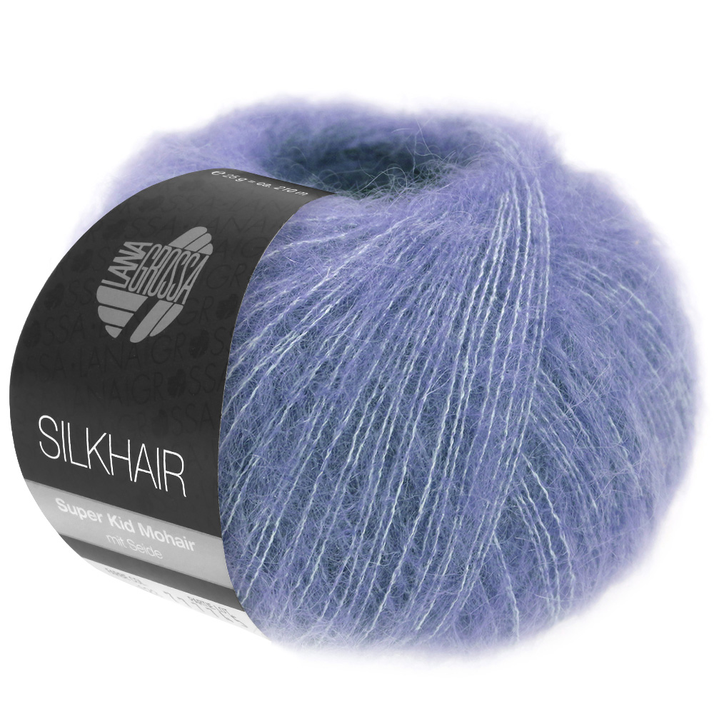 Lana Grossa Silkhair 182 Veilchenblau 25g