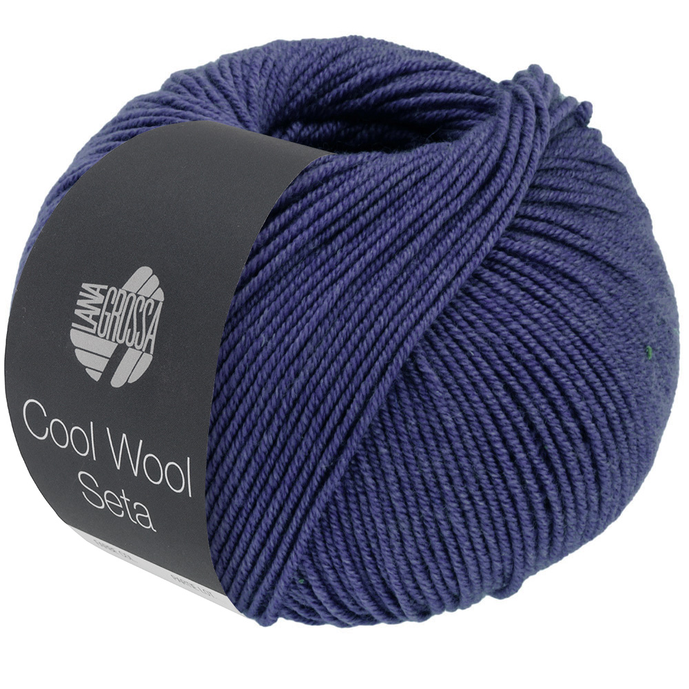 Lana Grossa Cool Wool Seta 021 Marine 50g