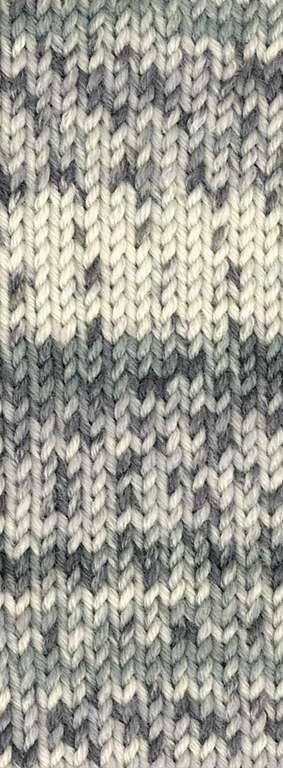 Lana Grossa Meilenweit 6-fach 150 Special 9626 Hell-/Mittel-/Dunkelgrau/Grüngrau/Ecru 150g