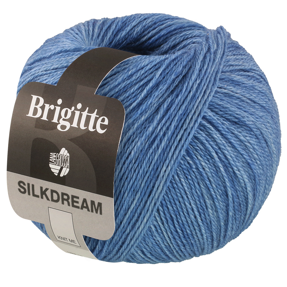 Lana Grossa Brigitte Silkdream 012 Blau 50g