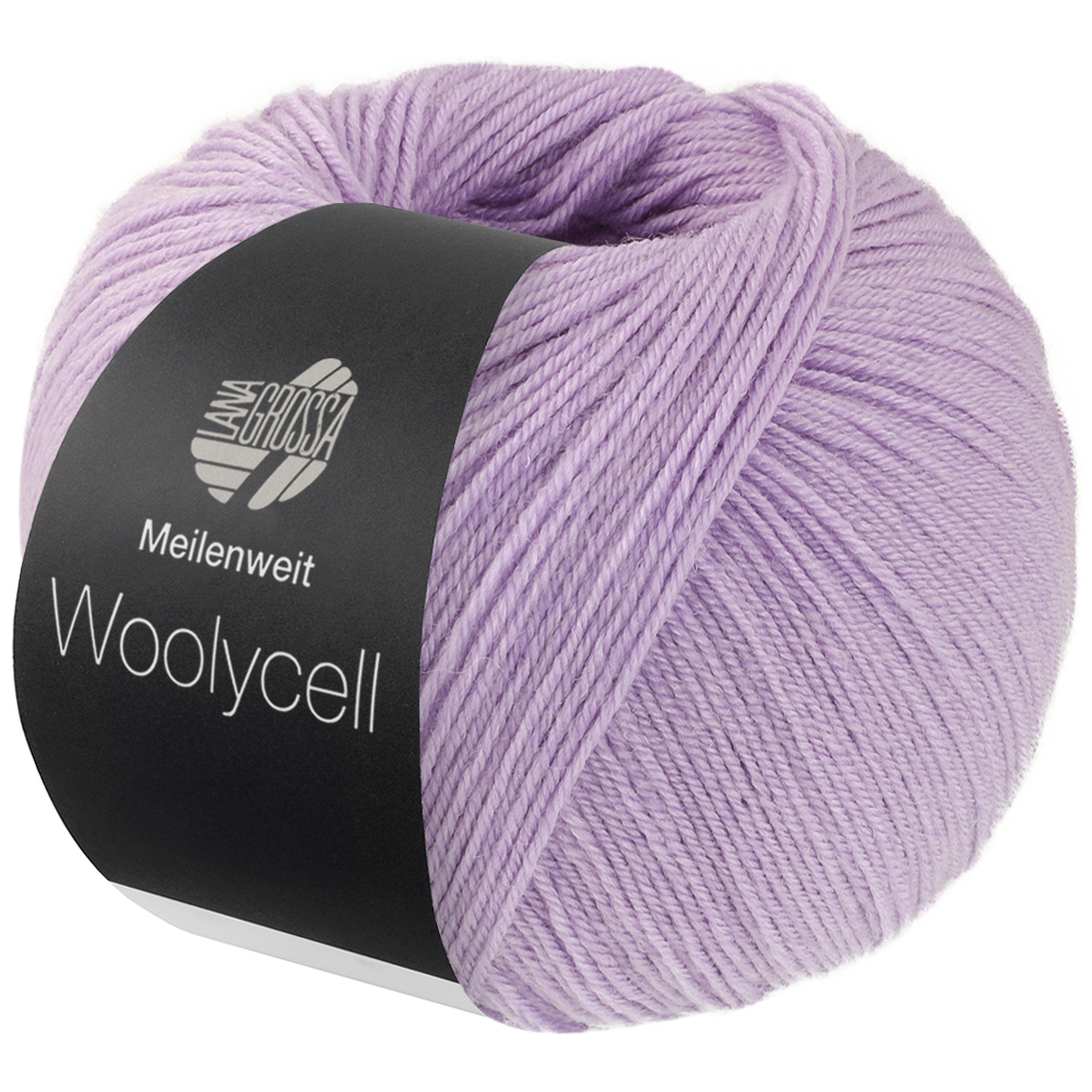 Lana Grossa Woolycell 005 Fliederlila 100g