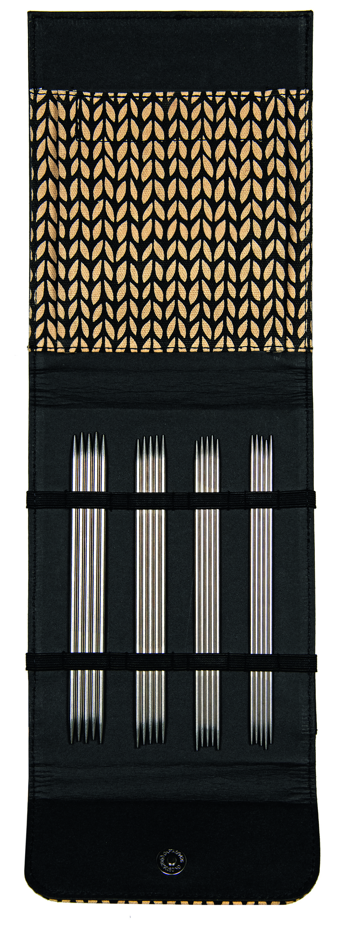 Lana Grossa Strumpfstricknadel-Set Edelstahl Schwarz 95049995