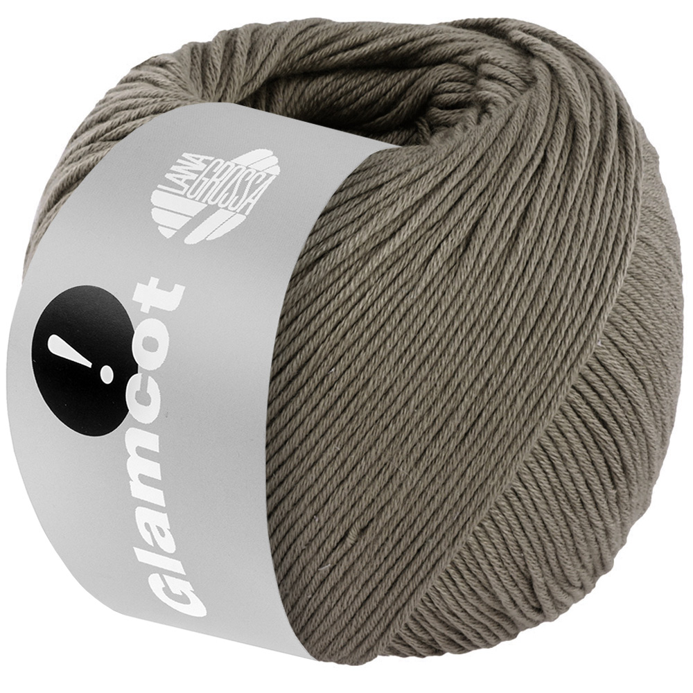 Lana Grossa Glamcot 027 Graubraun
