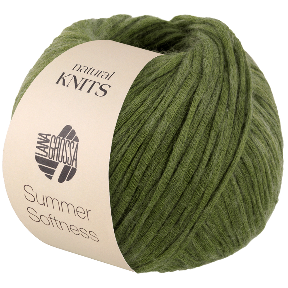 Lana Grossa Summer Softness 014 Blattgrün 50g