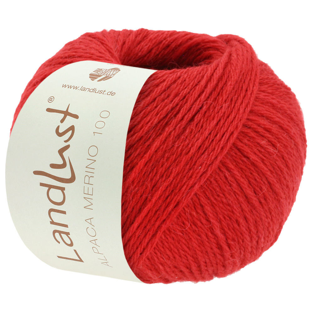 Lana Grossa Landlust Alpaka Merino 100 319 Rot