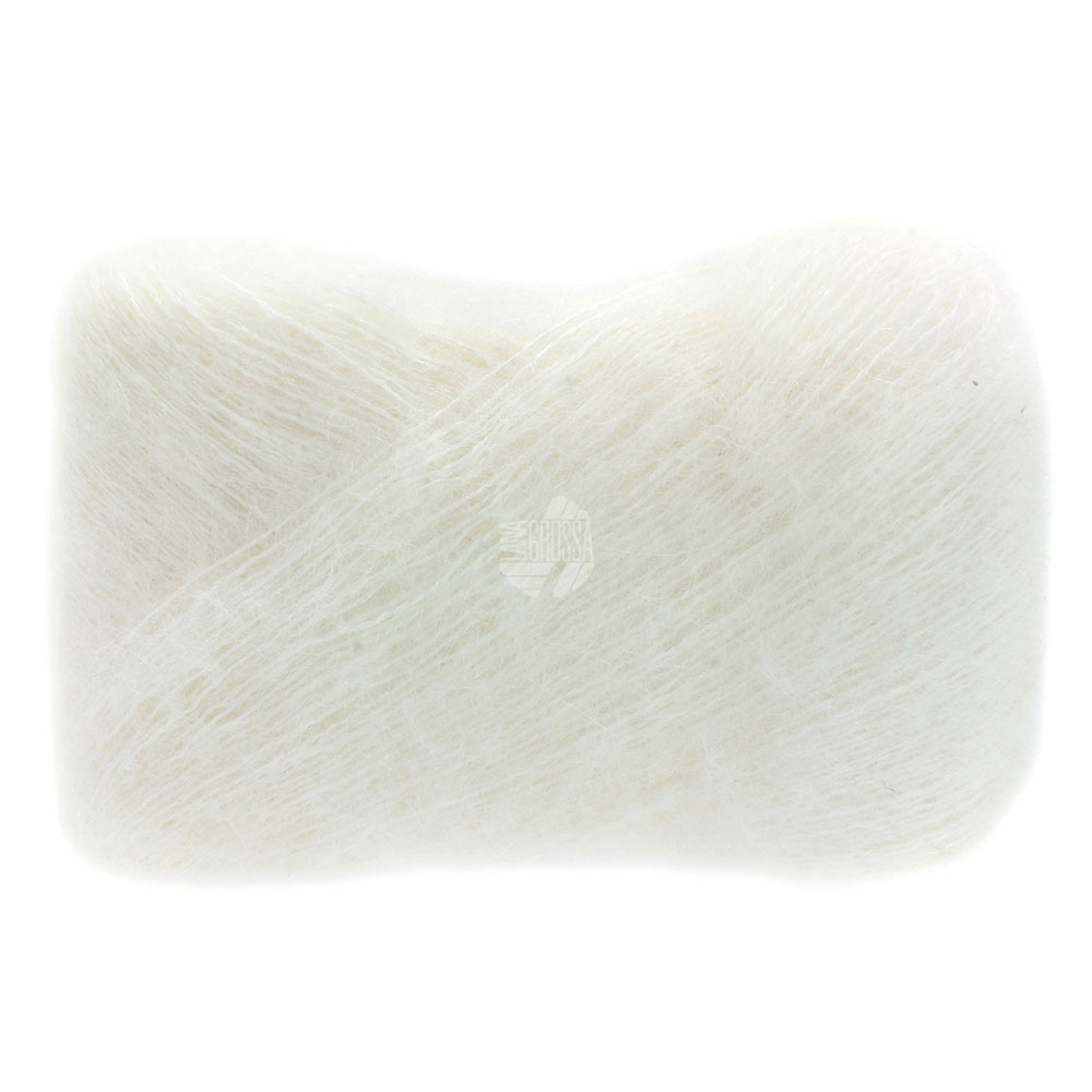 Lana Grossa Setasuri 001 Weiß 25g
