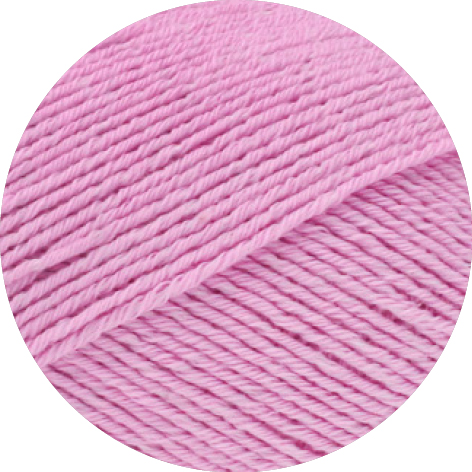 Lana Grossa Meilenweit 100 Cotone Vegano 007 Fuchsia 100g