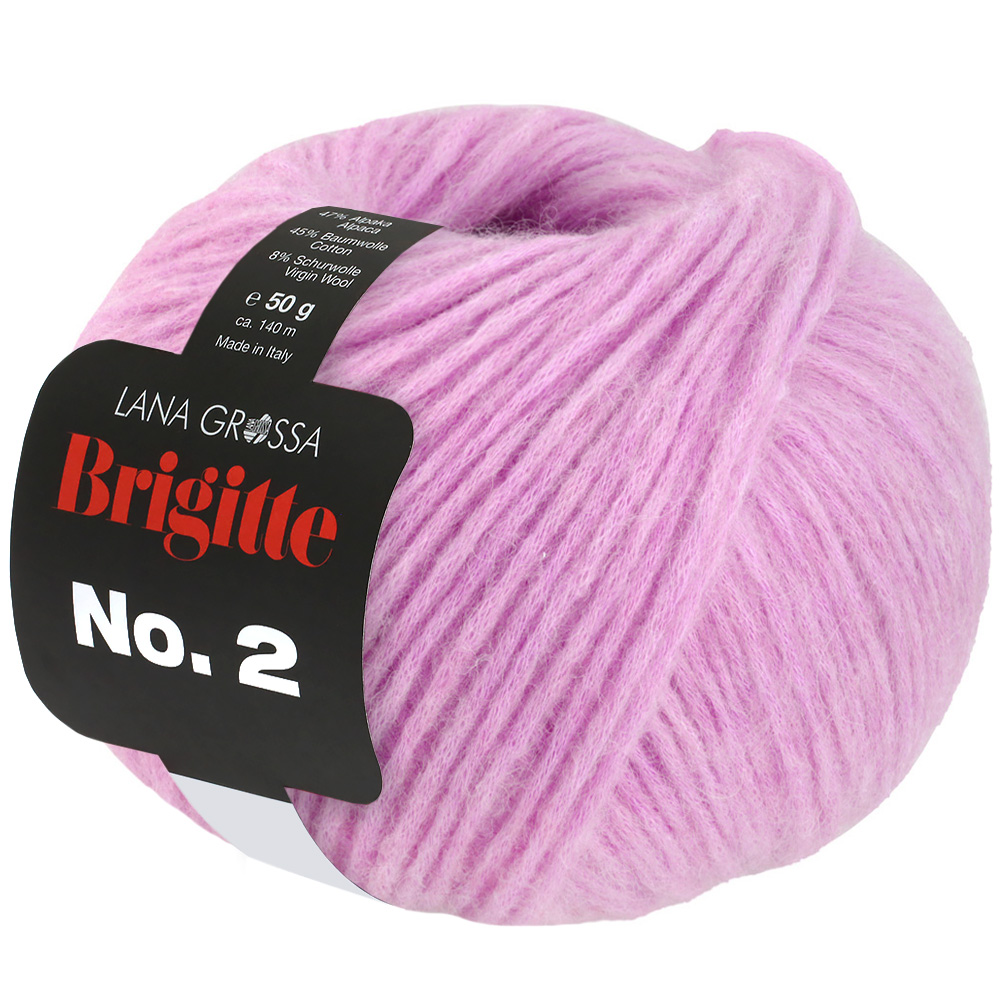 Lana Grossa Brigitte No.2 063 Flieder 50g