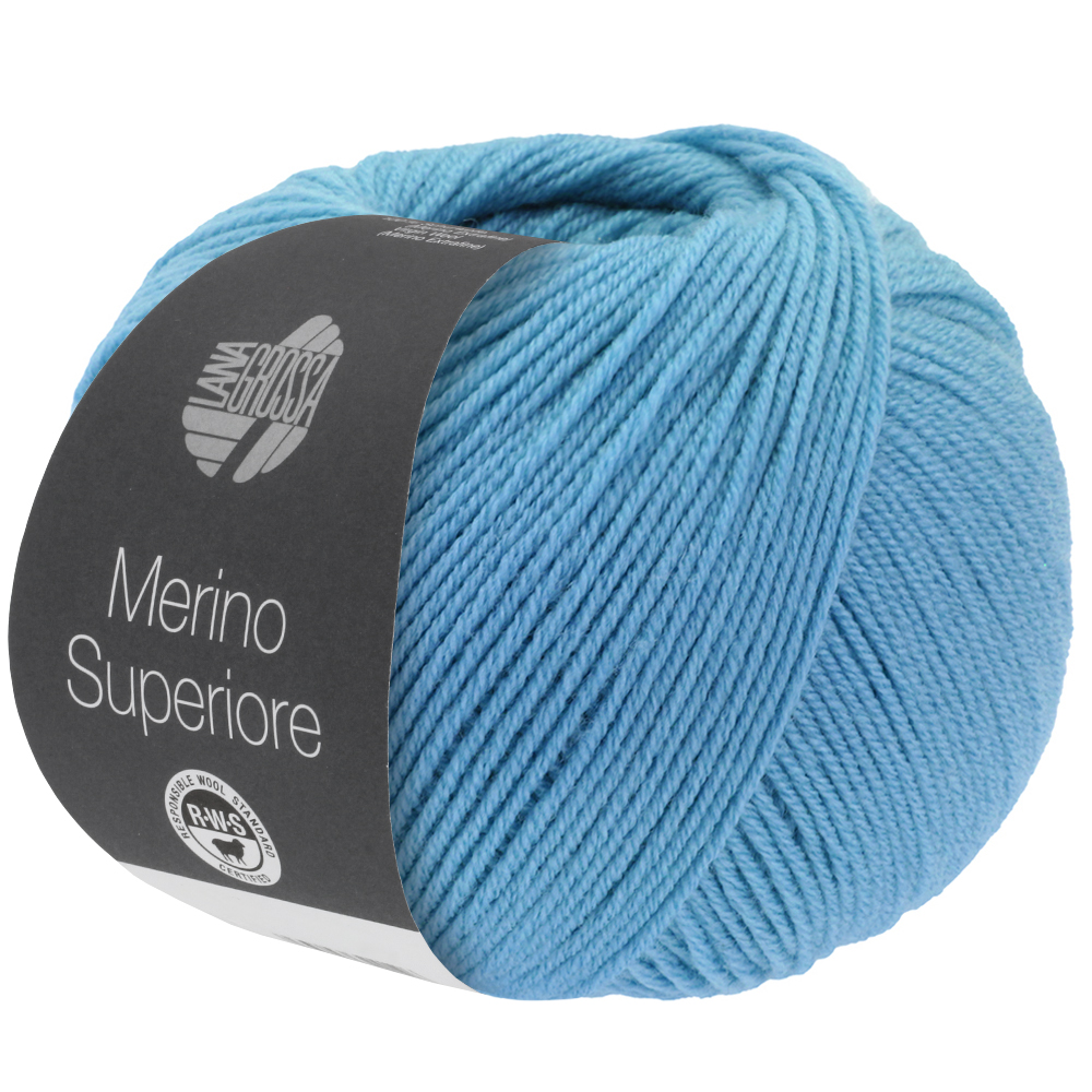 Lana Grossa Merino Superiore 047 Himmelblau