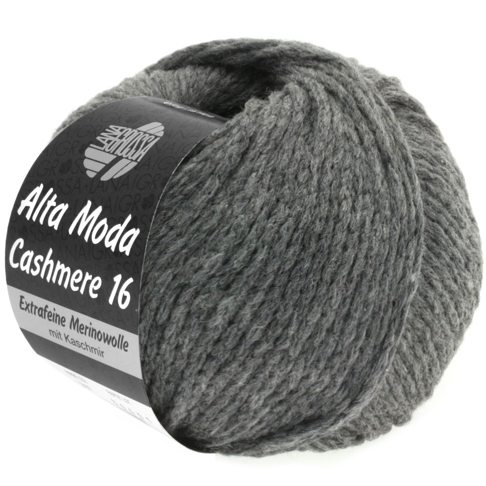 Lana Grossa Alta Moda Cashmere 16  013 Nachtgrau 50g