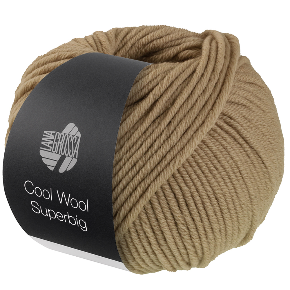 Lana Grossa Cool Wool Superbig 023 Khakibeige 50g
