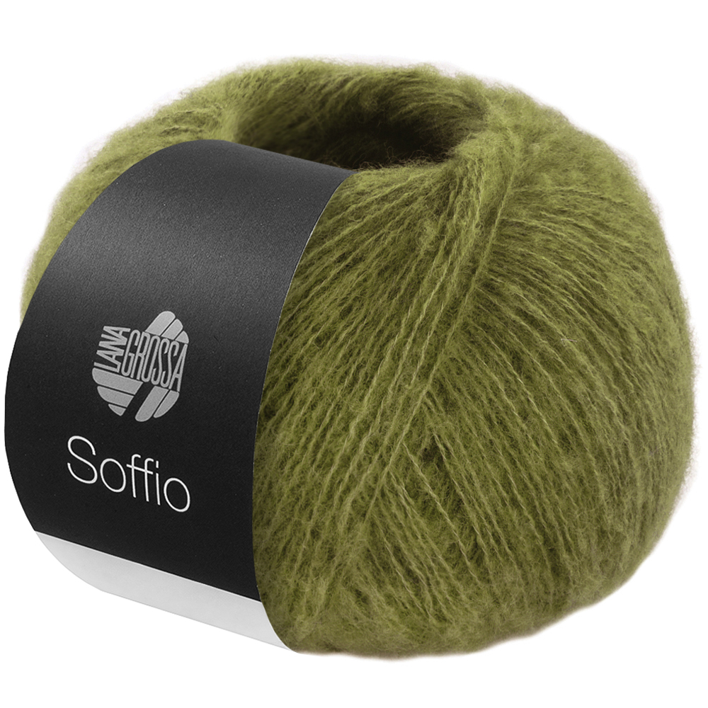 Lana Grossa Soffio 032 Graugrün